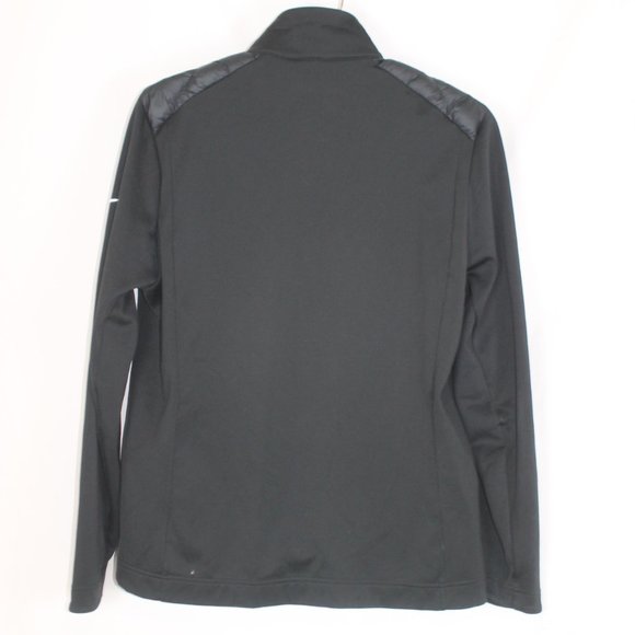 NIKE GOLF AEROLOFT Black Puffer Jacket Coat Woman Size XL Full Zipper Front L/S - Picture 14 of 14